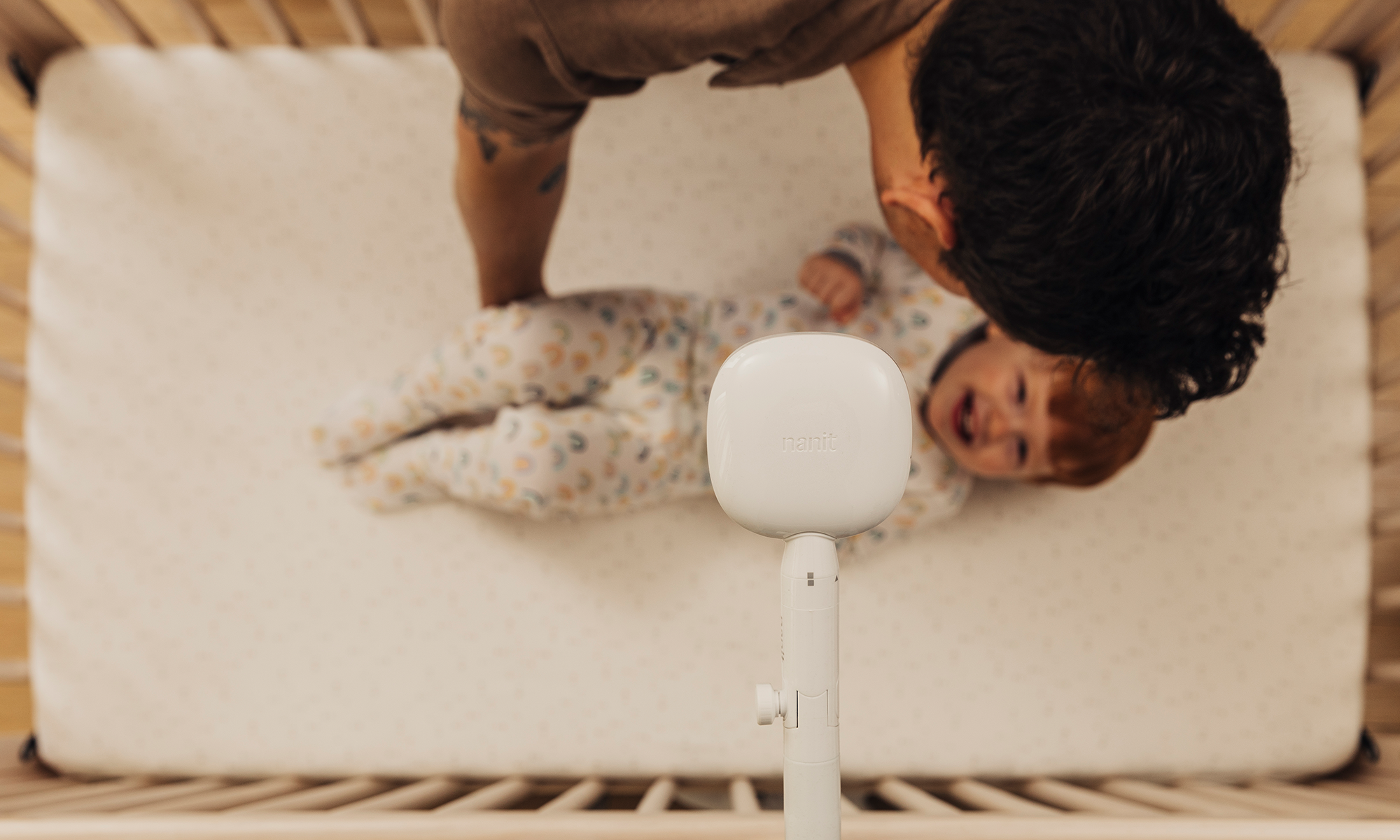 Nanit Pro Camera with Wall Mount and Floor Stand nursery setups