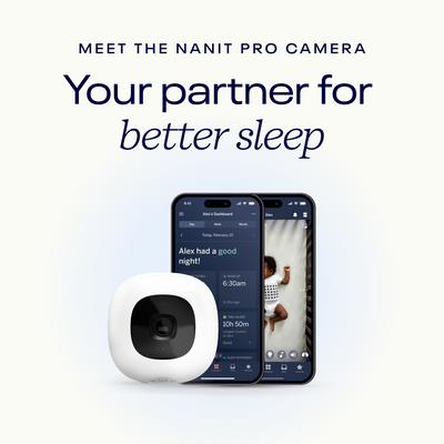 Nanit Smart Baby Pro Monitor with Floor Stand for Nursery Setup