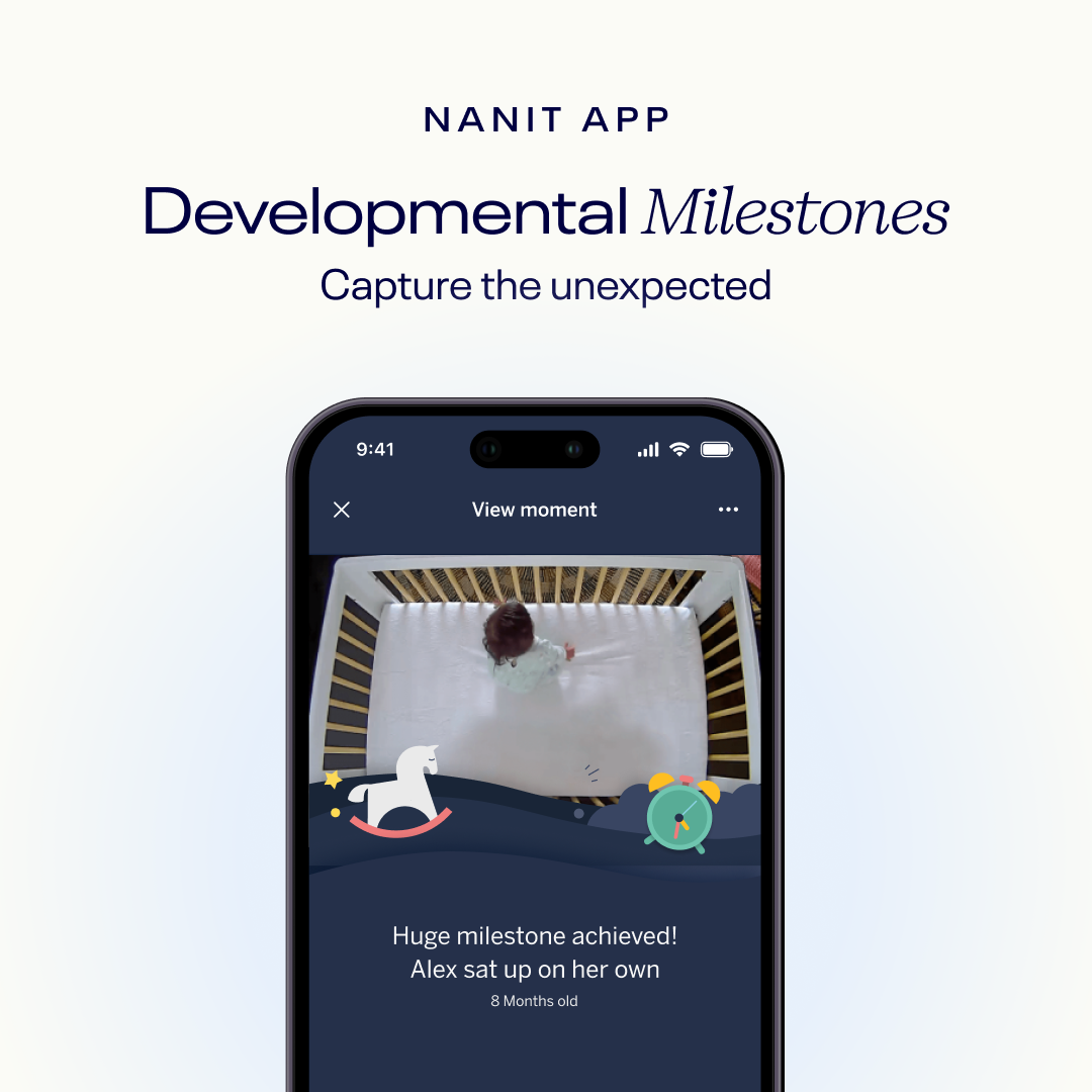 Nanit Smart Baby Pro Monitor with Floor Stand for Nursery Setup