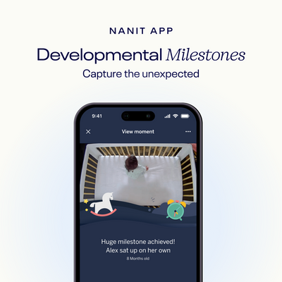 Nanit Smart Baby Pro Monitor with Floor Stand for Nursery Setup