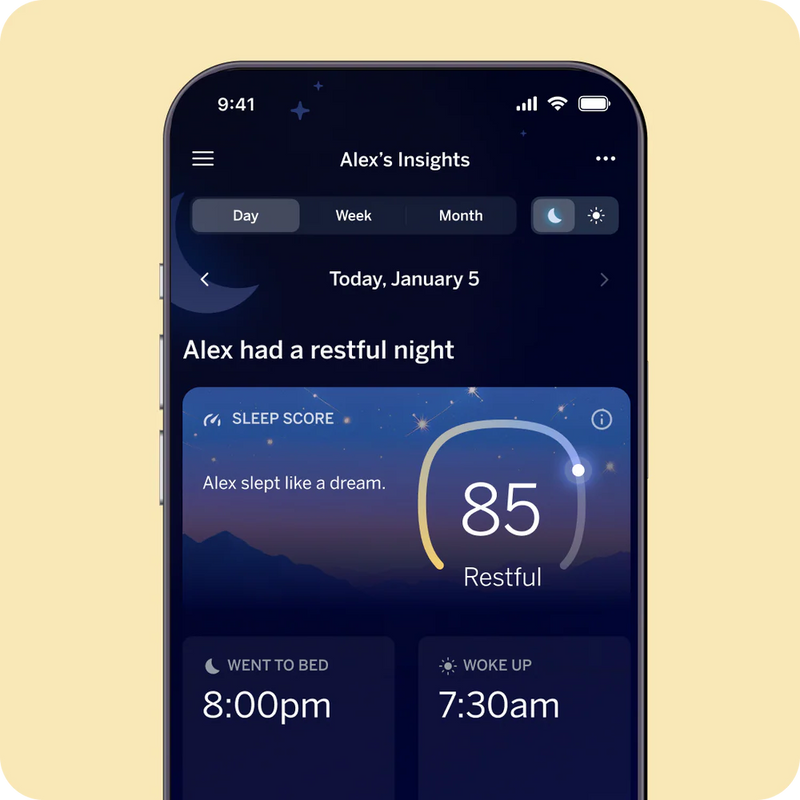 Understand your baby’s sleep patterns